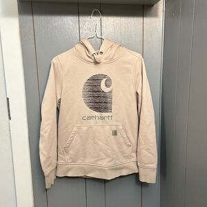 Carhartt Baby Pink Hoodie Womens Size S